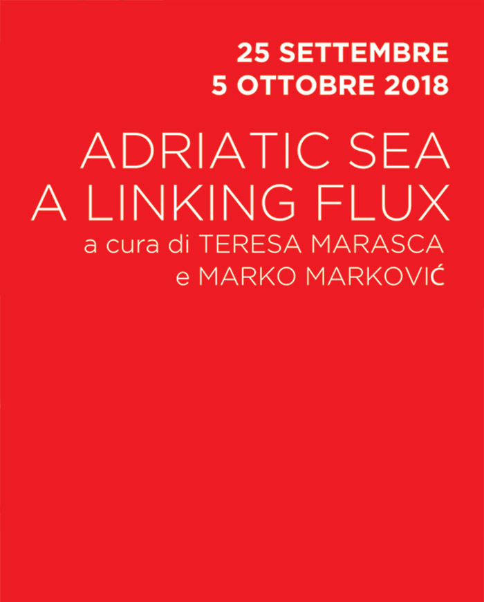 Adriatic sea a linking flux