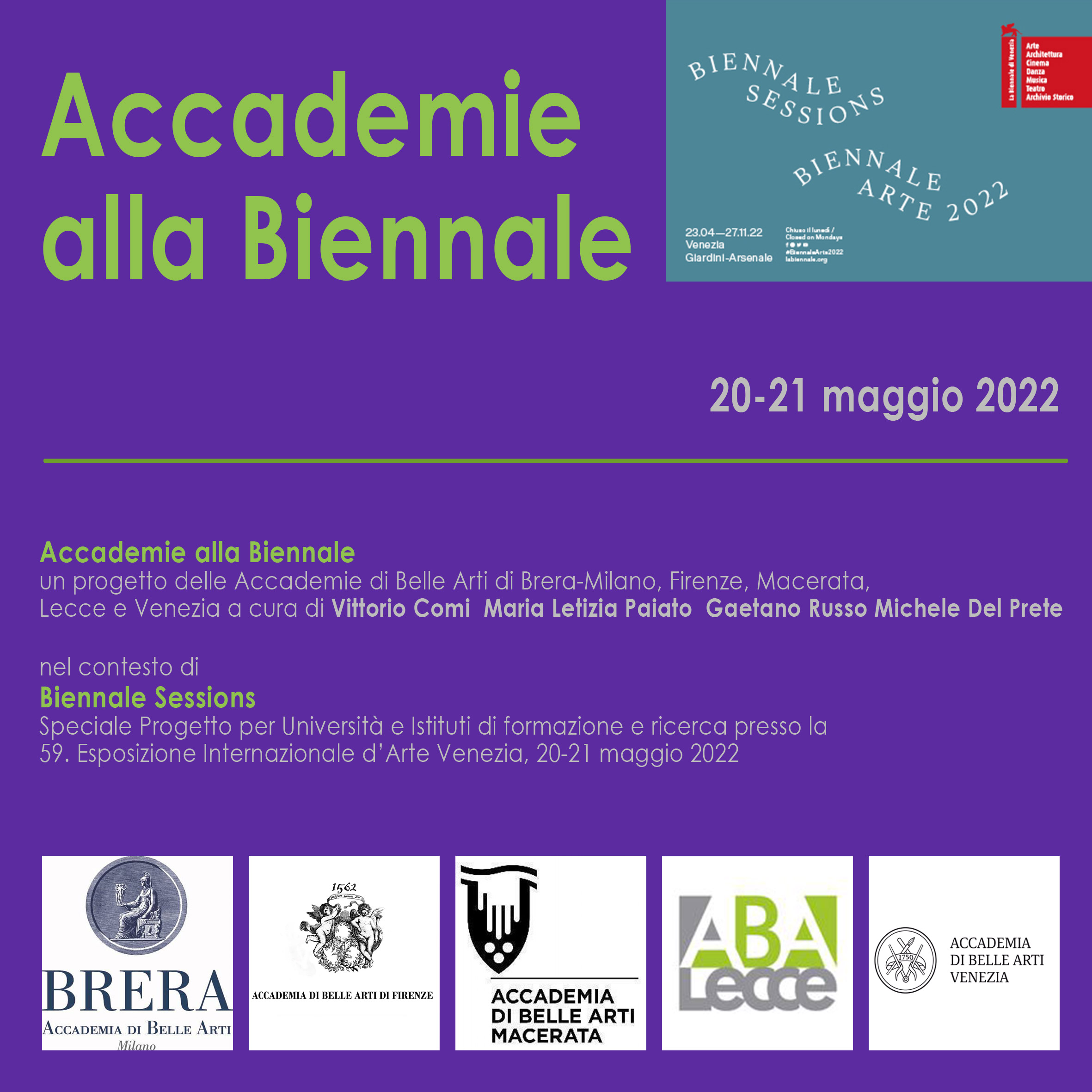 Accademie alla Biennale