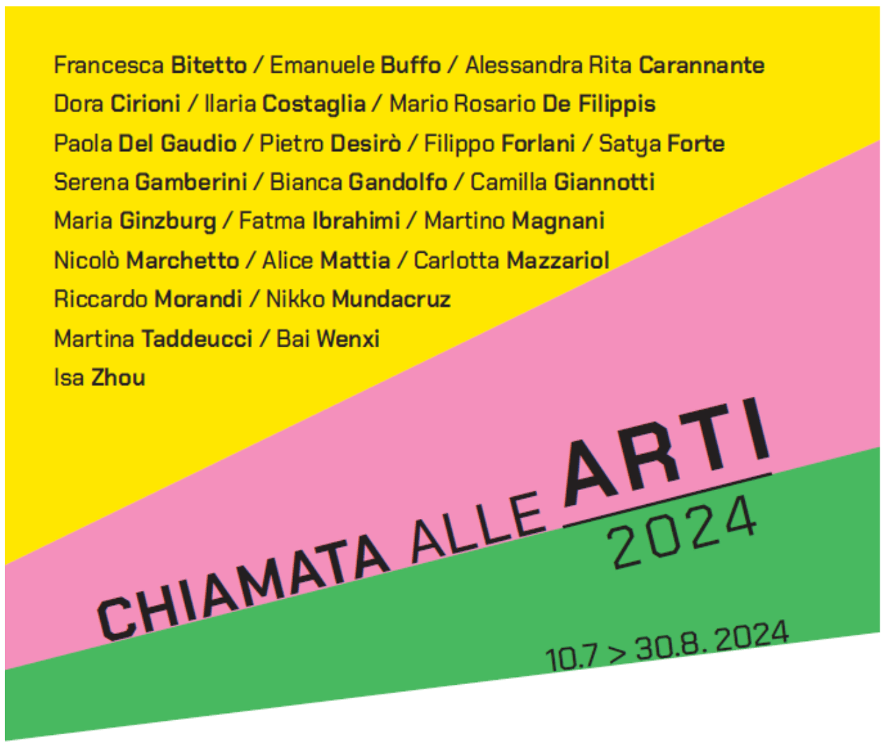 Mostra - Chiamata alle Arti | 2024 - Mucciaccia Gallery Project