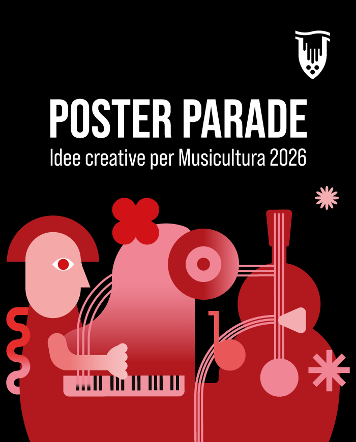 Poster Parade, idee creative per Musicultura 2026