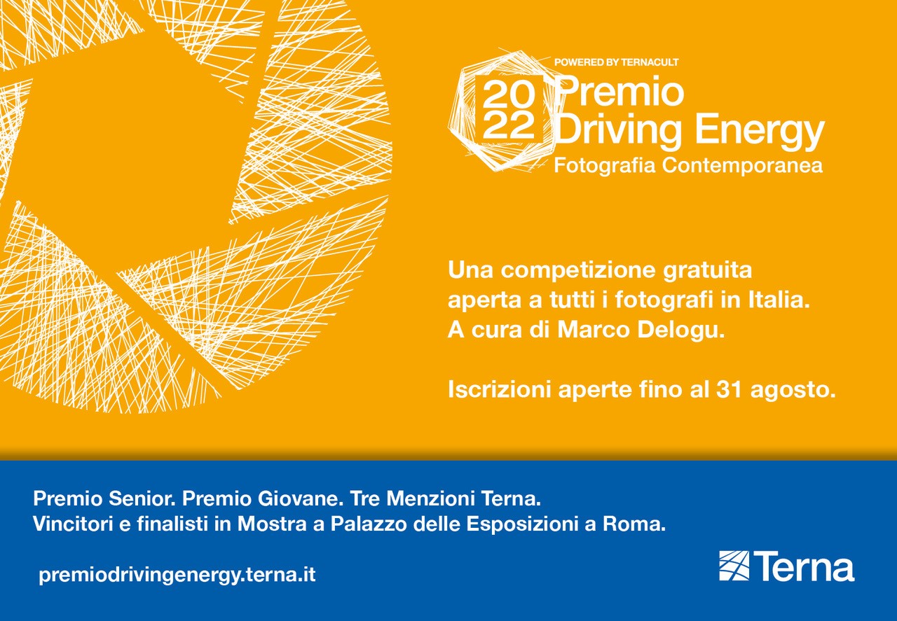 PREMIO DRIVING ENERGY 2022 - dedicato alla FOTOGRAFIA CONTEMPORANEA