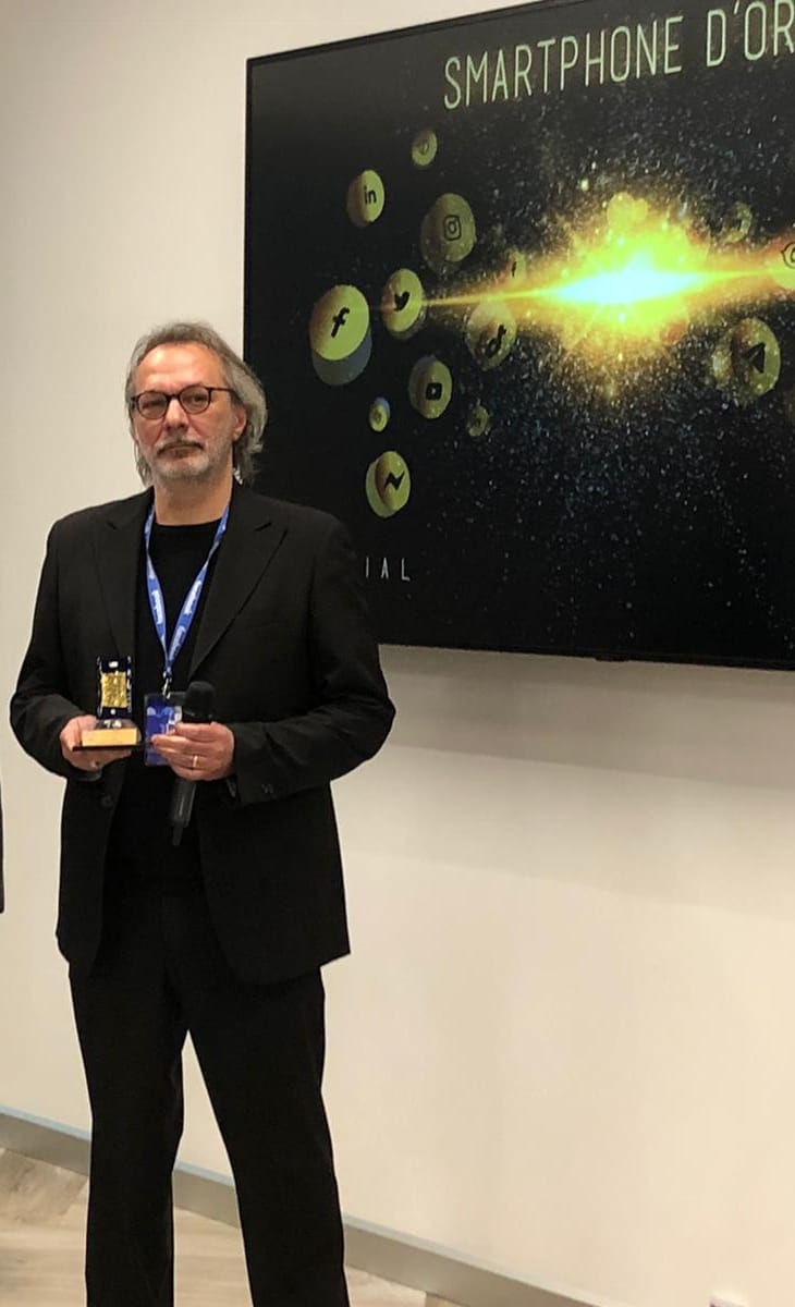 Sandro Giorgetti vince lo Smartphone d’Oro 2022