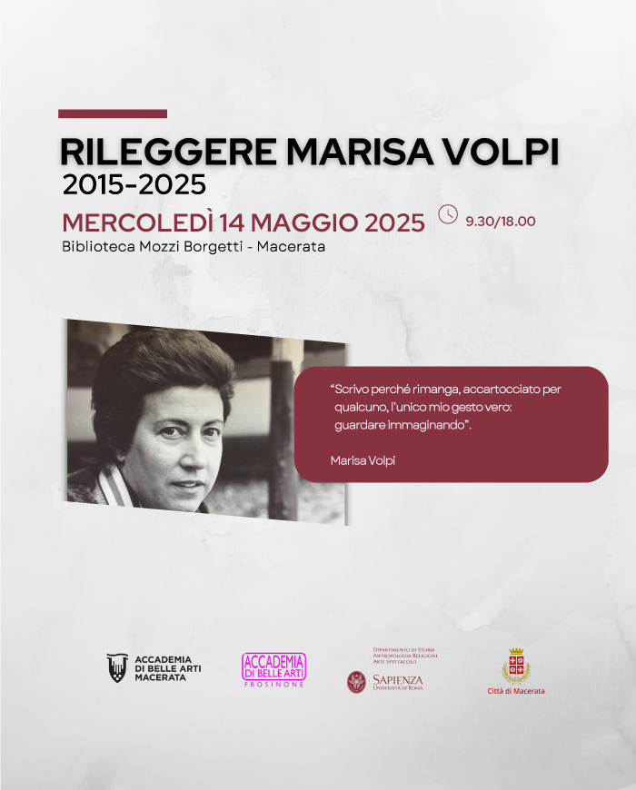 RILEGGERE MARISA VOLPI 2015 - 2025