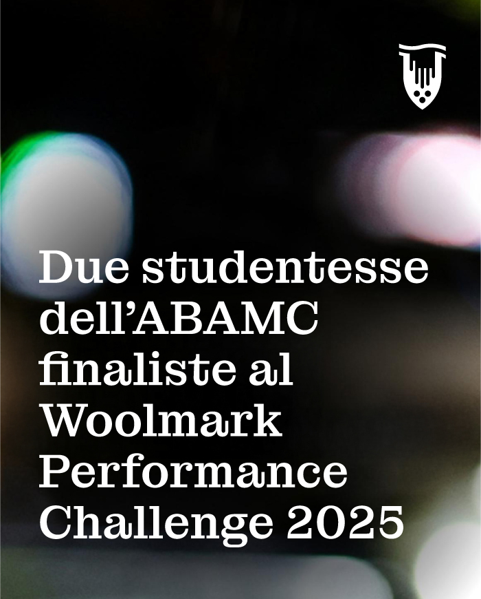 Due studentesse dell’Accademia finaliste al Woolmark Performance Challenge 2025 Due studentesse dell’Accademia finaliste al Woolmark Performance Challenge 2025