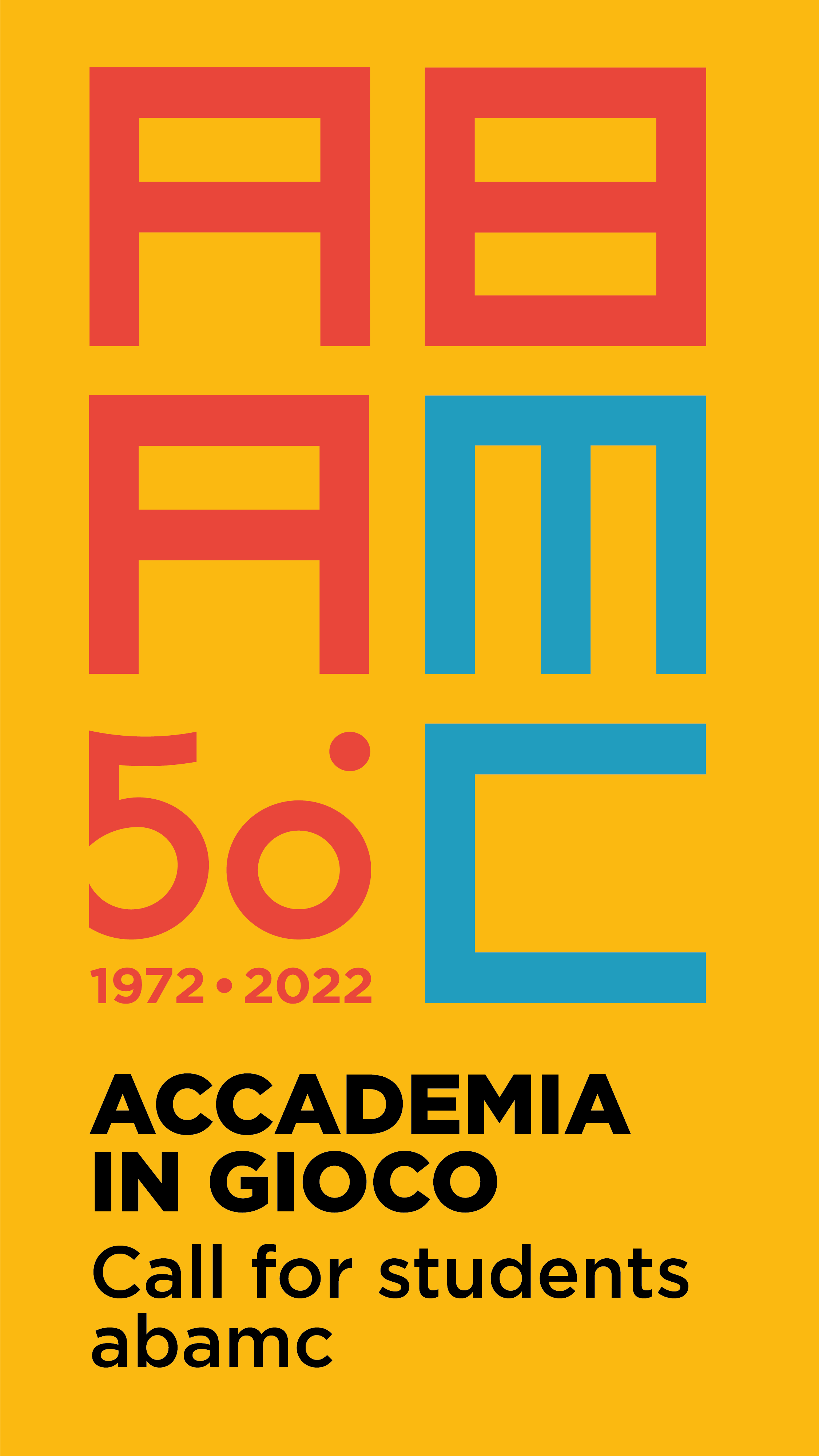 ACCADEMIA IN GIOCO CALL FOR STUDENTS ABAMC