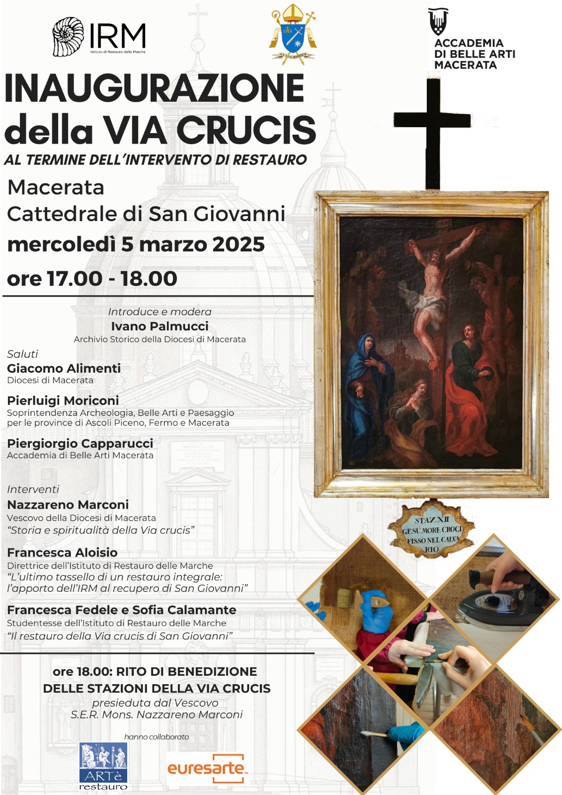 Inaugurazione della Via Crucis, Cattedrale di San Giovanni Macerata